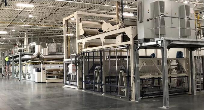 無(wú)紡布生產(chǎn)線(xiàn)